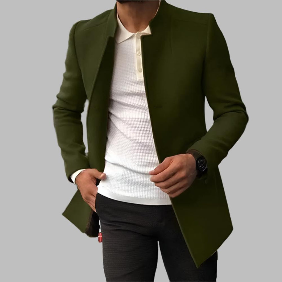 WW | Eleganter Wollmantel für Herren