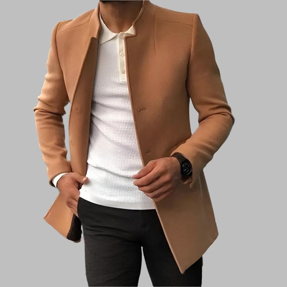 WW | Eleganter Wollmantel für Herren