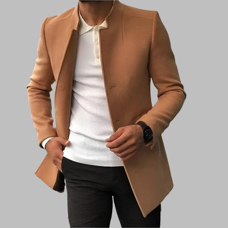 WW | Eleganter Wollmantel für Herren
