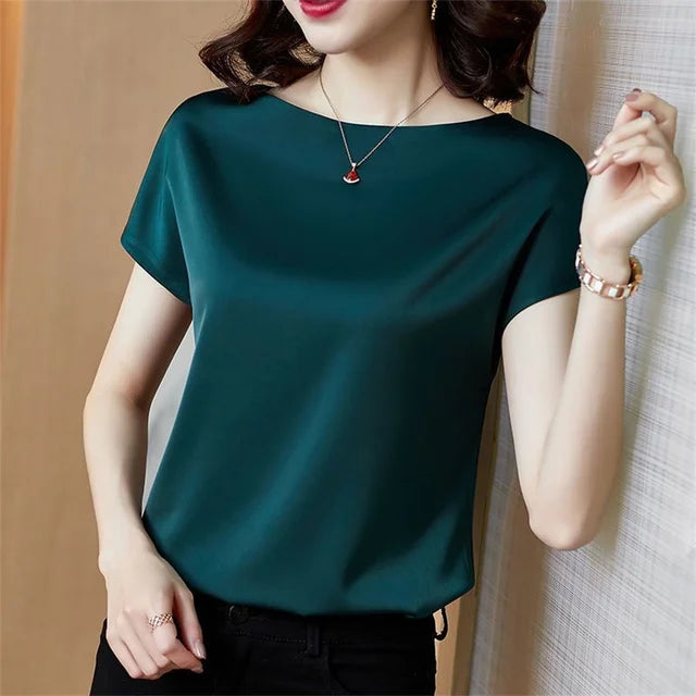 WW | Sommerbluse aus Satin