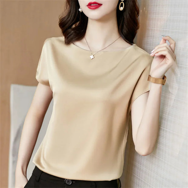 WW | Sommerbluse aus Satin