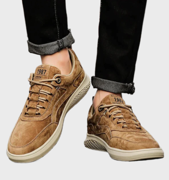 WW | Strapazierfähige Sneakers aus Echtem Leder