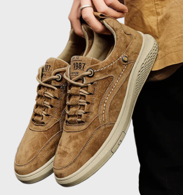 W&W Mode | Strapazierfähige Sneakers aus Echtem Leder