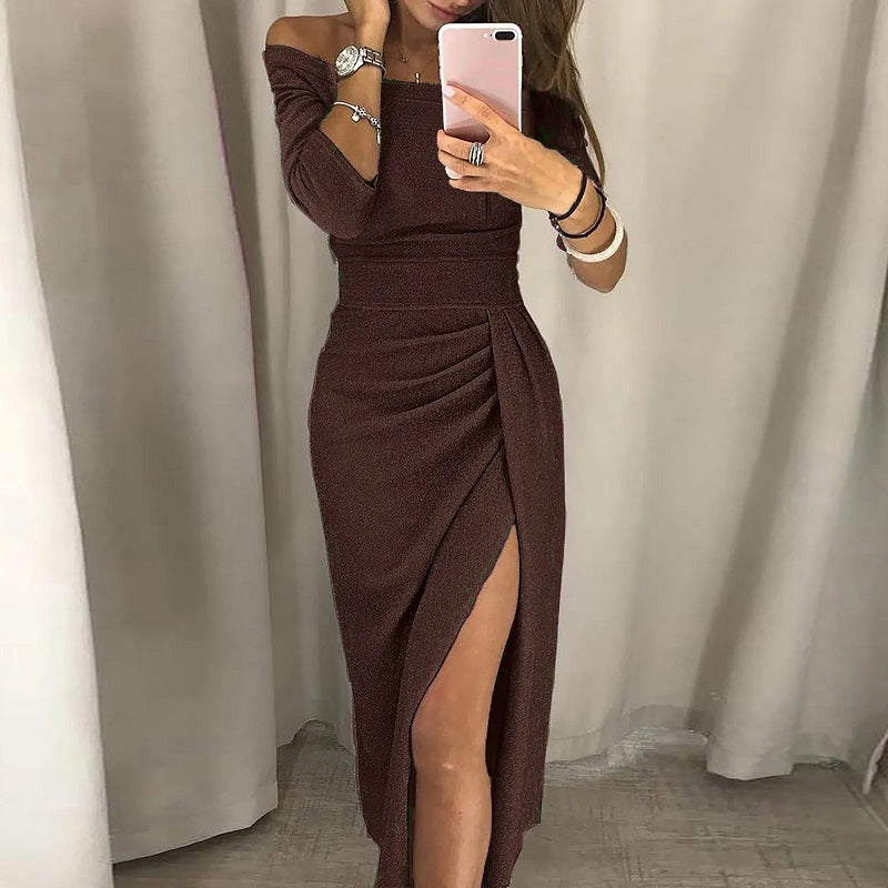 W&W Mode | Elegantes Partykleid mit Offenem Ausschnitt