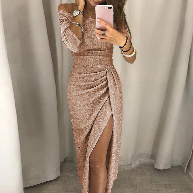 W&W Mode | Elegantes Partykleid mit Offenem Ausschnitt