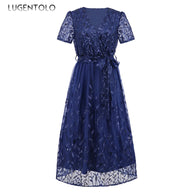 WW - Midikleid mit Pailletten