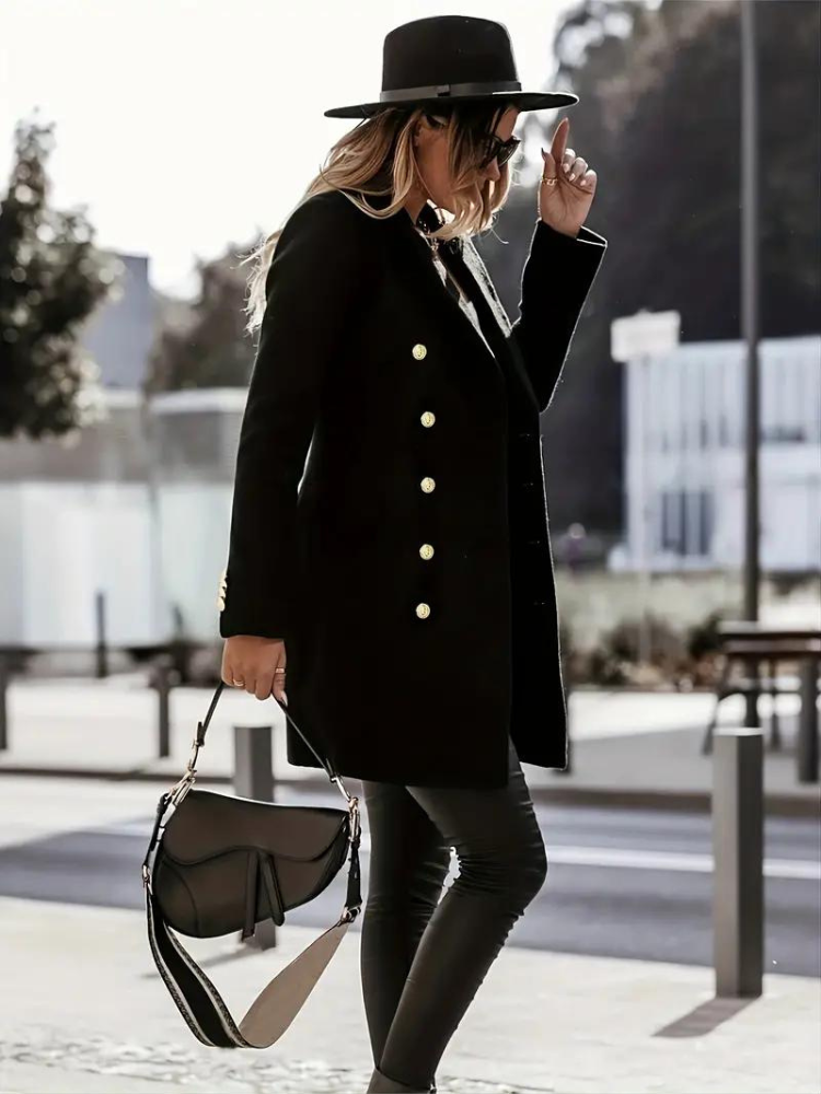 Wollmantel | Stylischer Wintermantel für Frauen