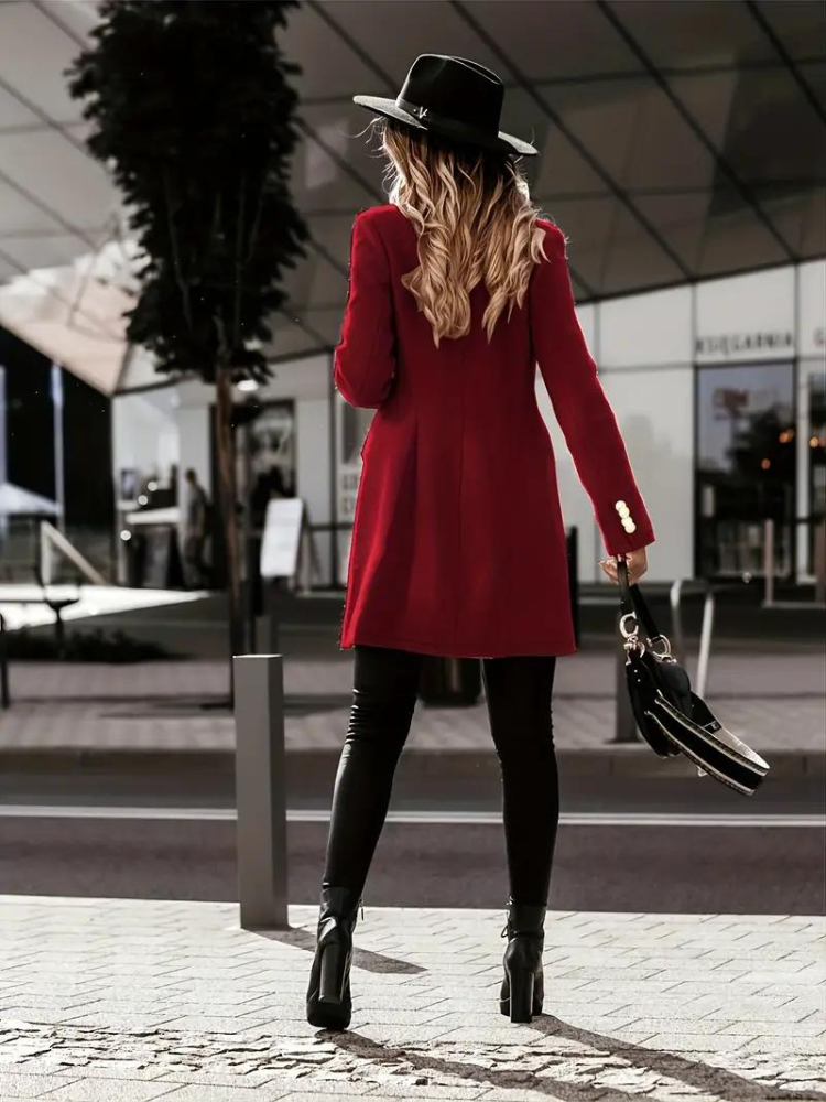 Wollmantel | Stylischer Wintermantel für Frauen