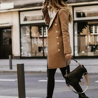 Wollmantel | Stylischer Wintermantel für Frauen