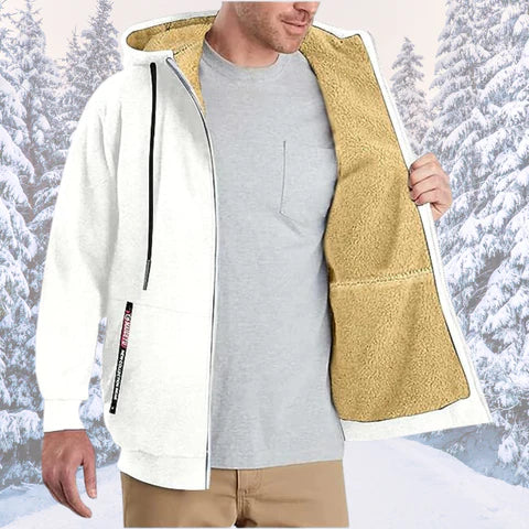 W&W Mode | Fleecegefütterter Zip-Hoodie