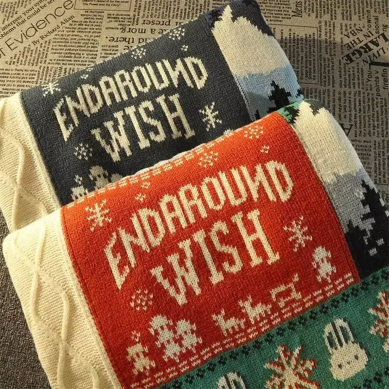 WW | Festival Weihnachts-Pullover mit langen Ärmeln - warmer & stylischer Pullover für Männer und Frauen