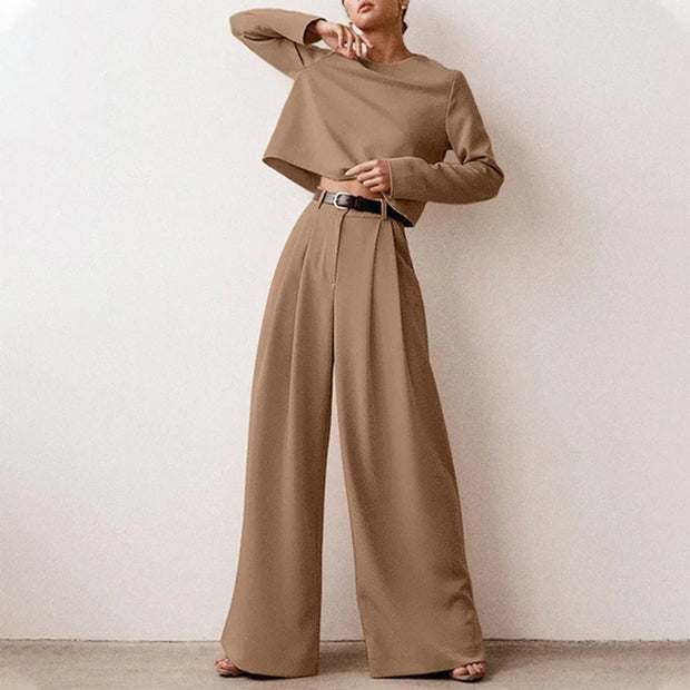 WW | Elegante Zweiteilige Palazzo Set