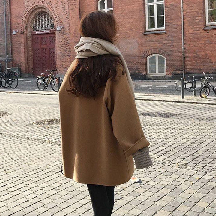 W&W Mode Einreihiger Eleganter Damenmantel