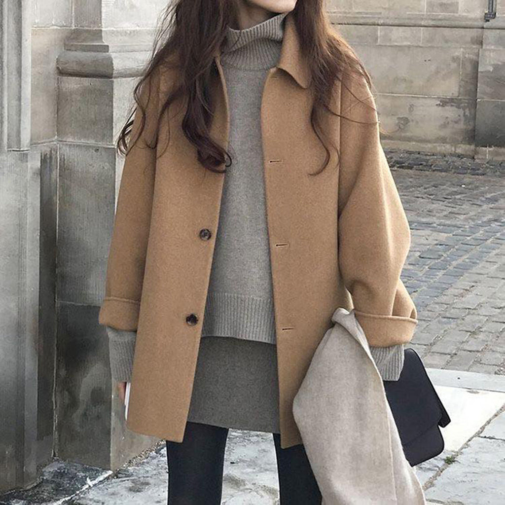 WW | Kaschmir Trenchcoat Kurz Damen