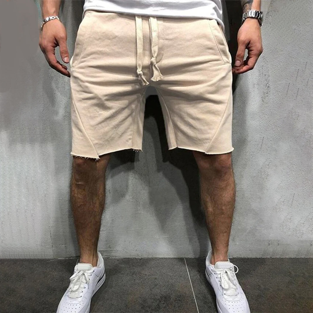 WW | Sportliche Kordelzug Sommershorts Für Herren