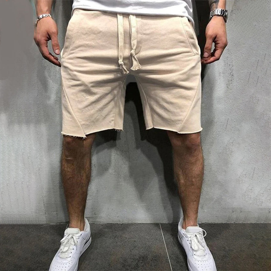 WW | Sportliche Kordelzug Sommershorts Für Herren