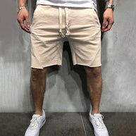 WW | Sportliche Kordelzug Sommershorts Für Herren