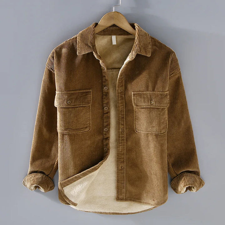W&W Mode | Langärmelig Kordjacke Mit Taschen