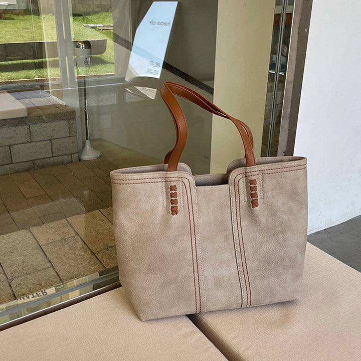 Damen Tragetasche in Khaki oder Schwarz