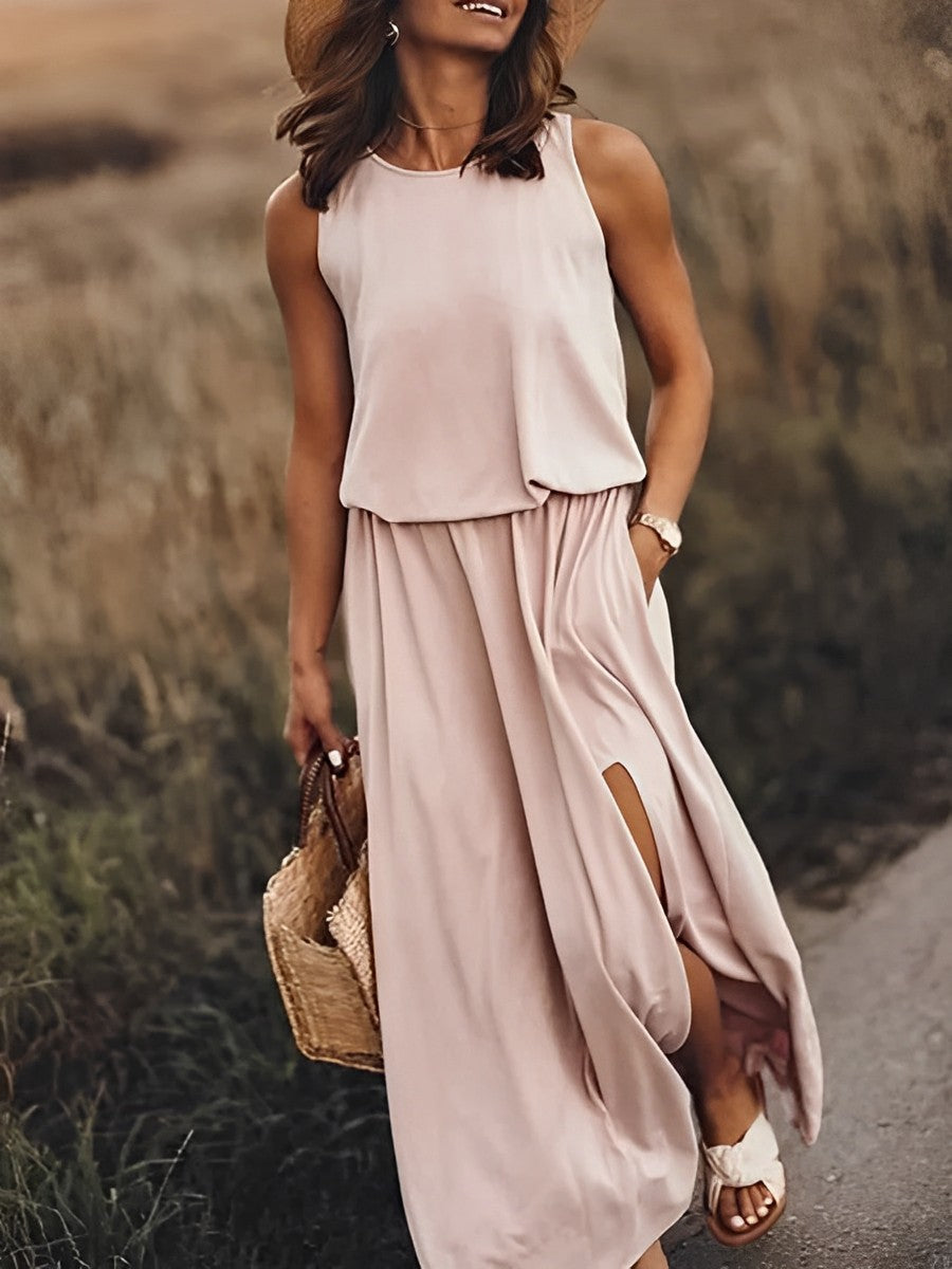 WW | Elegantes Farbenspiel Kleid