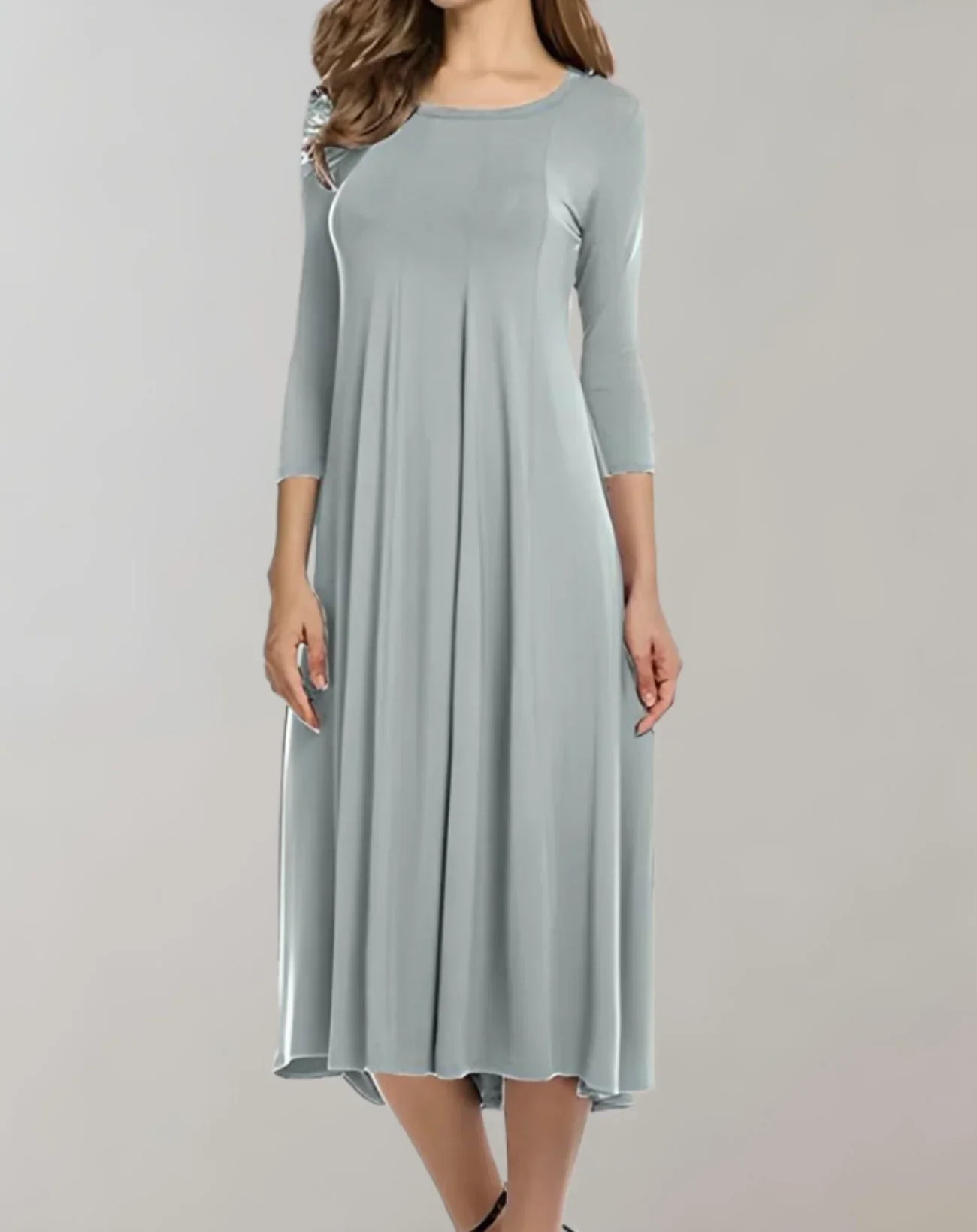 WW | Edles Leichtes Midikleid