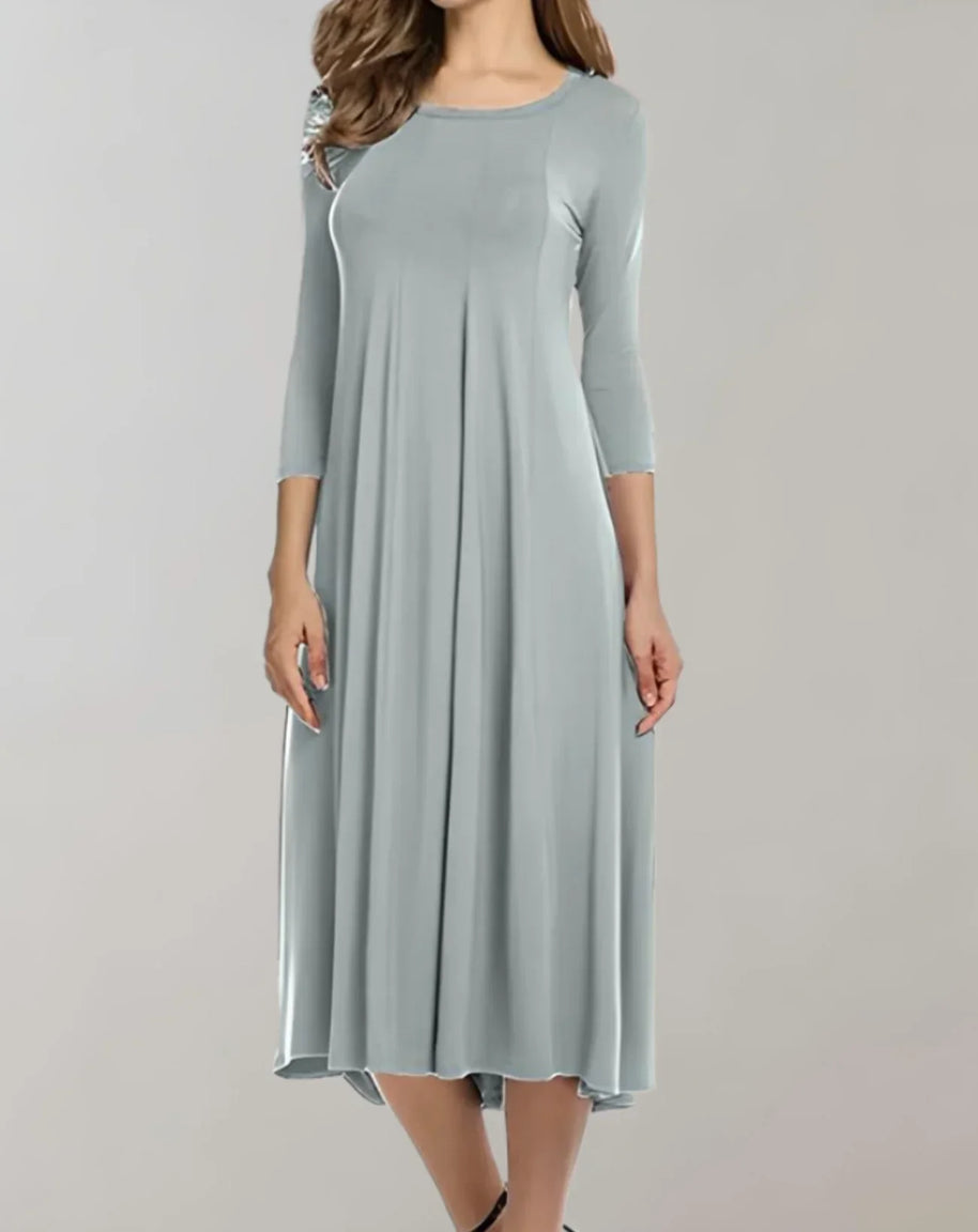 WW | Edles Leichtes Midikleid