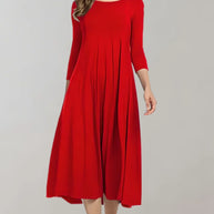 WW | Edles Leichtes Midikleid