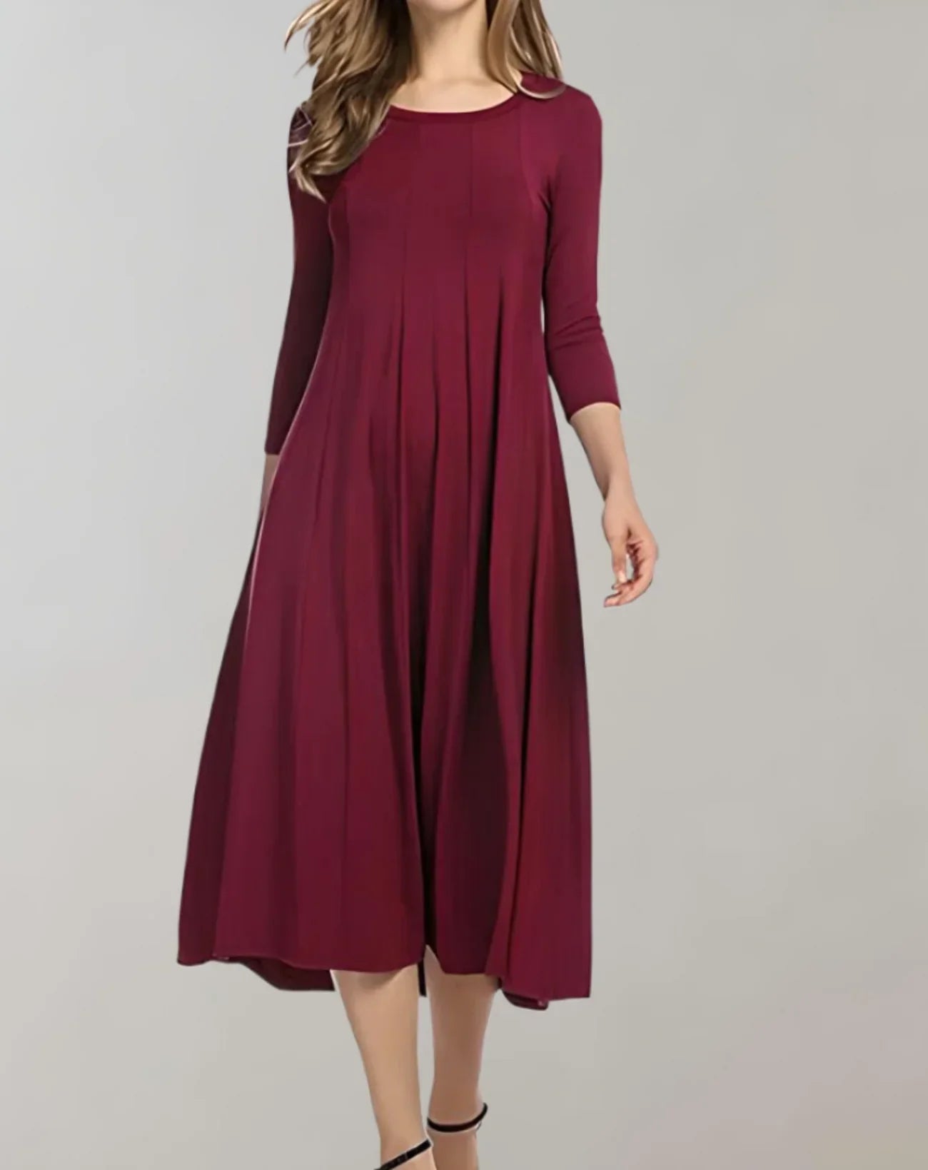 WW | Edles Leichtes Midikleid