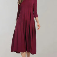 WW | Edles Leichtes Midikleid