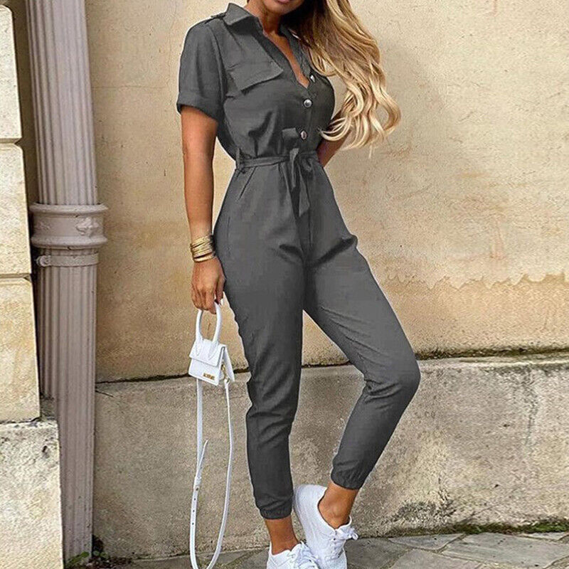 W&W Mode | Jumpsuit mit Frisur Upgrade deine Sommergarderobe mit unserem stylischen Jumpsuit mit Frisur