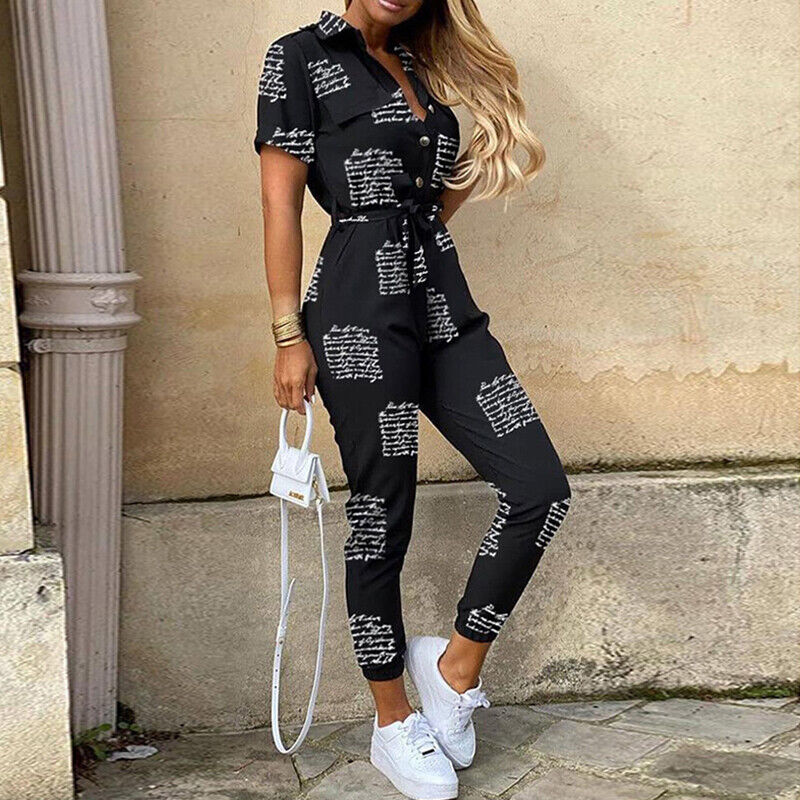 W&W Mode | Jumpsuit mit Frisur Upgrade deine Sommergarderobe mit unserem stylischen Jumpsuit mit Frisur