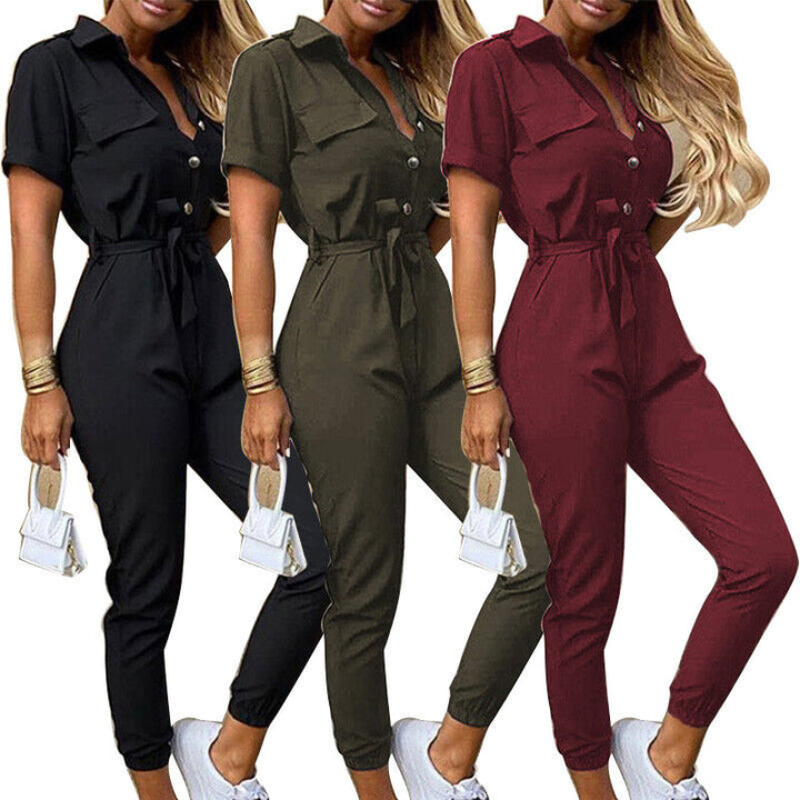 W&W Mode | Jumpsuit mit Frisur Upgrade deine Sommergarderobe mit unserem stylischen Jumpsuit mit Frisur