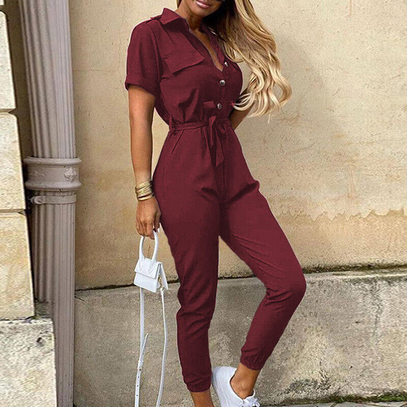 W&W Mode | Jumpsuit mit Frisur Upgrade deine Sommergarderobe mit unserem stylischen Jumpsuit mit Frisur