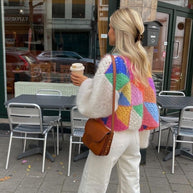 Bunte Strickpullover