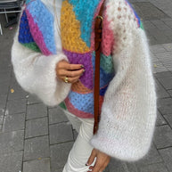Bunte Strickpullover