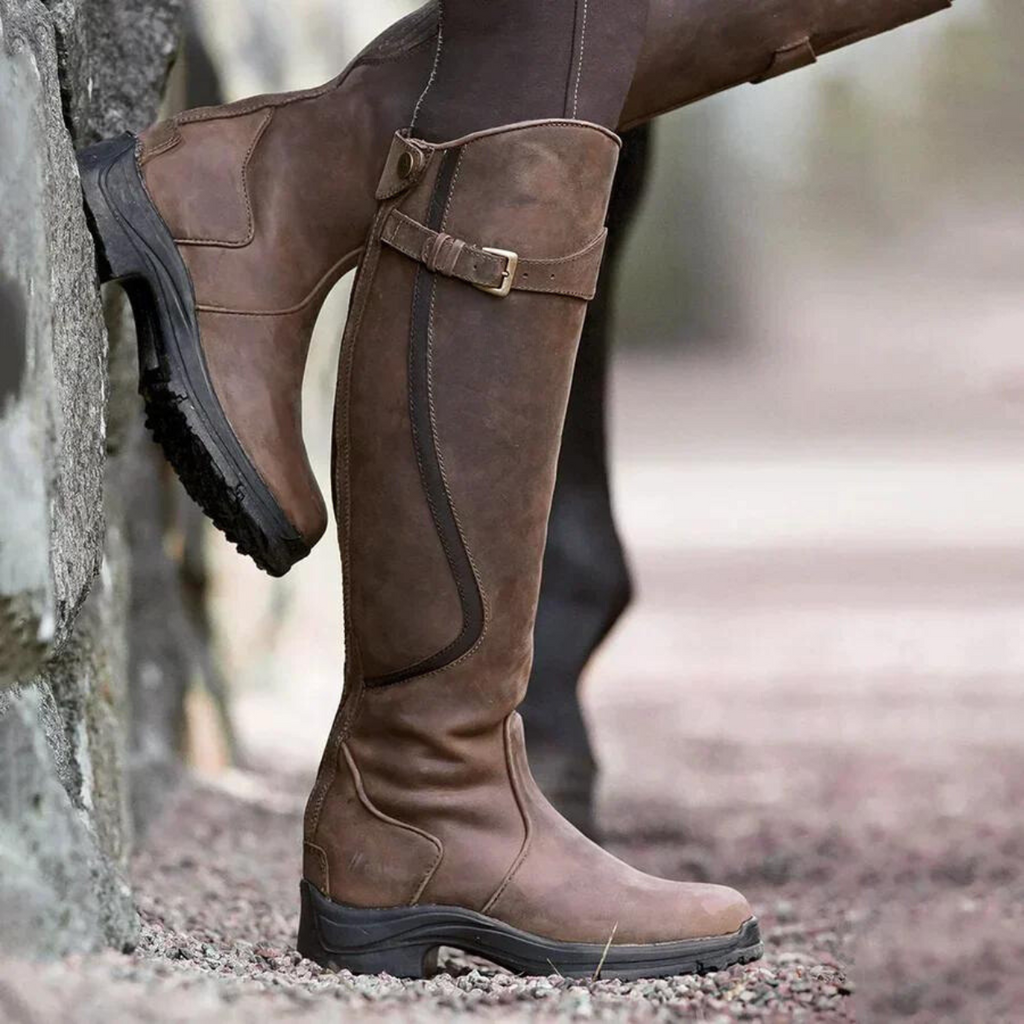 WW | Stiefel Wasserdicht Rutschfest Reitstiefel Damenstiefel