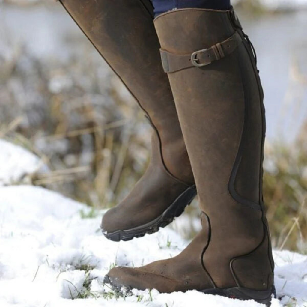 WW | Stiefel Wasserdicht Rutschfest Reitstiefel Damenstiefel