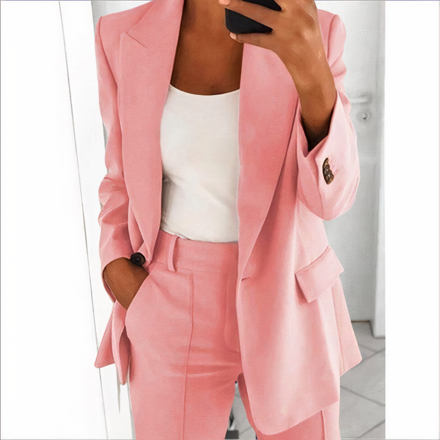 WW | Hose - & Blazer Set Damen Elegant & Vielseitig Für Jeden Anlass
