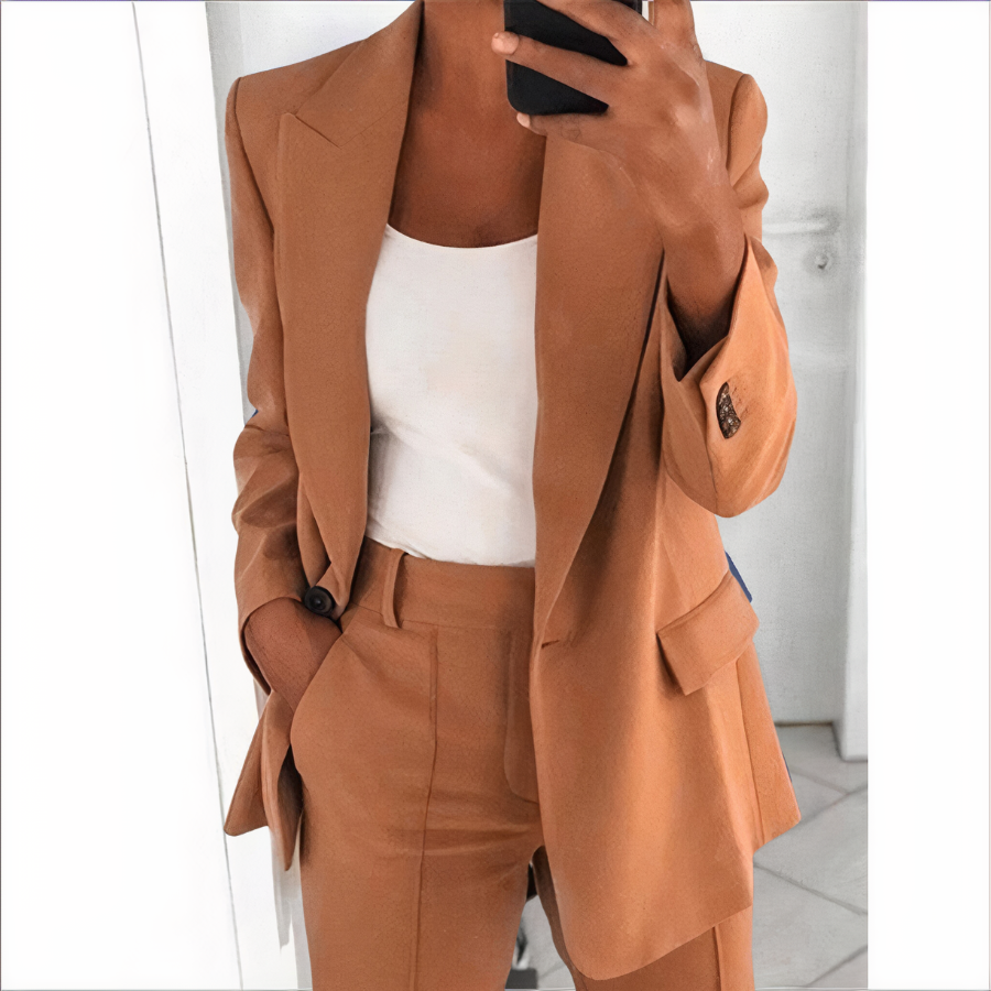 WW | Hose - & Blazer Set Damen Elegant & Vielseitig Für Jeden Anlass