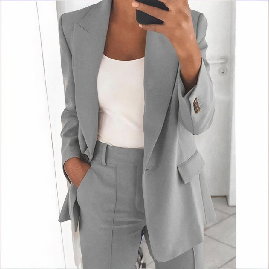 WOLFF | Blazer Set – Jacke und Hose für Damen