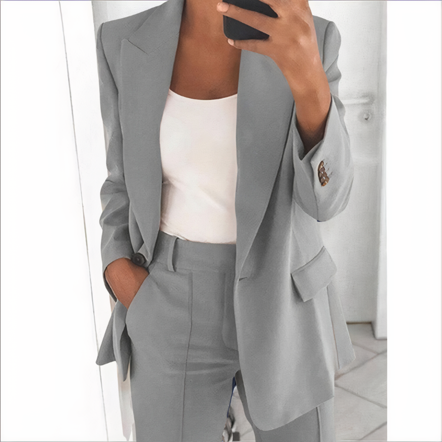 WW | Hose - & Blazer Set Damen Elegant & Vielseitig Für Jeden Anlass