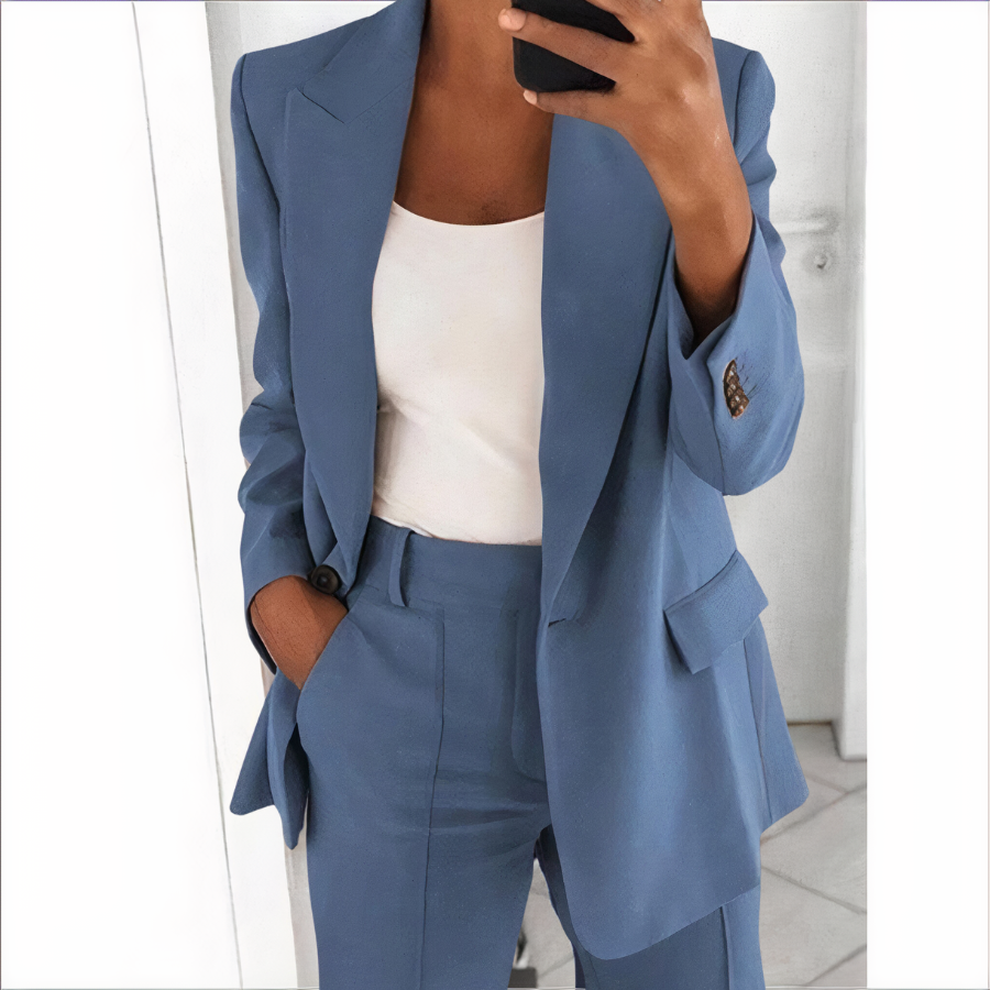 WOLFF | Blazer Set – Jacke und Hose für Damen