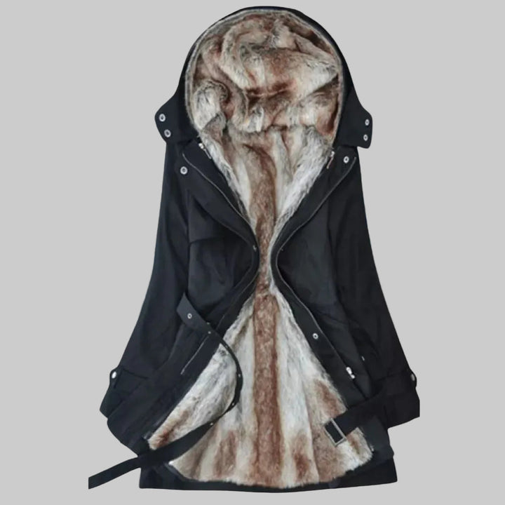 Damen Gefütterte Winterjacke mit elegantem Design & Wärmender Fütterung | W&W Mode