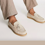 WW | Super elegante und bequeme Leder-Mokassins für Männer.
