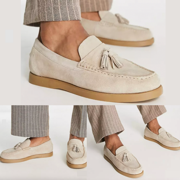 WW | Super elegante und bequeme Leder-Mokassins für Männer.