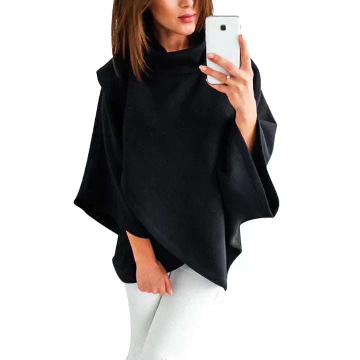 WW | Poncho Rollkragen für Frauen