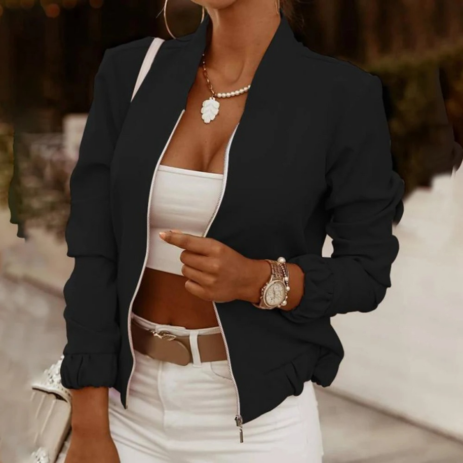 WW | Barock Inspirierte Leichte Bomberjacke Für Frauen