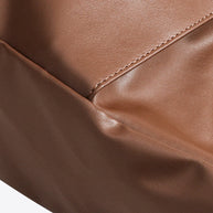 Hobo-Umhängetasche aus Kunstleder Kuriertasche