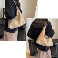 WW | Tasche Vegan Leder Alltag Gewebte Tasche Schultertasche