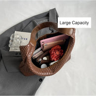 WW | Tasche Vegan Leder Alltag Gewebte Tasche Schultertasche